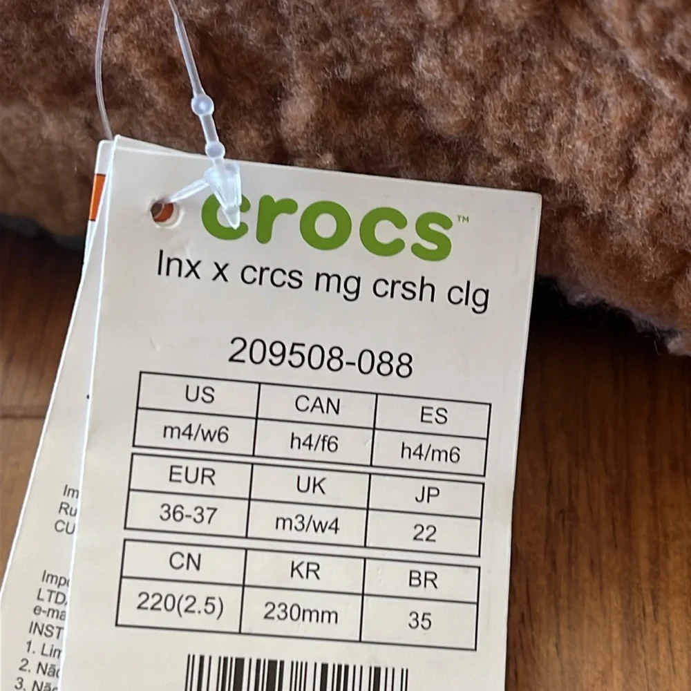 Crocs x Lil NAS X Mega Crush Clogs Shoes new Mens Size 4 / Womens Size 6